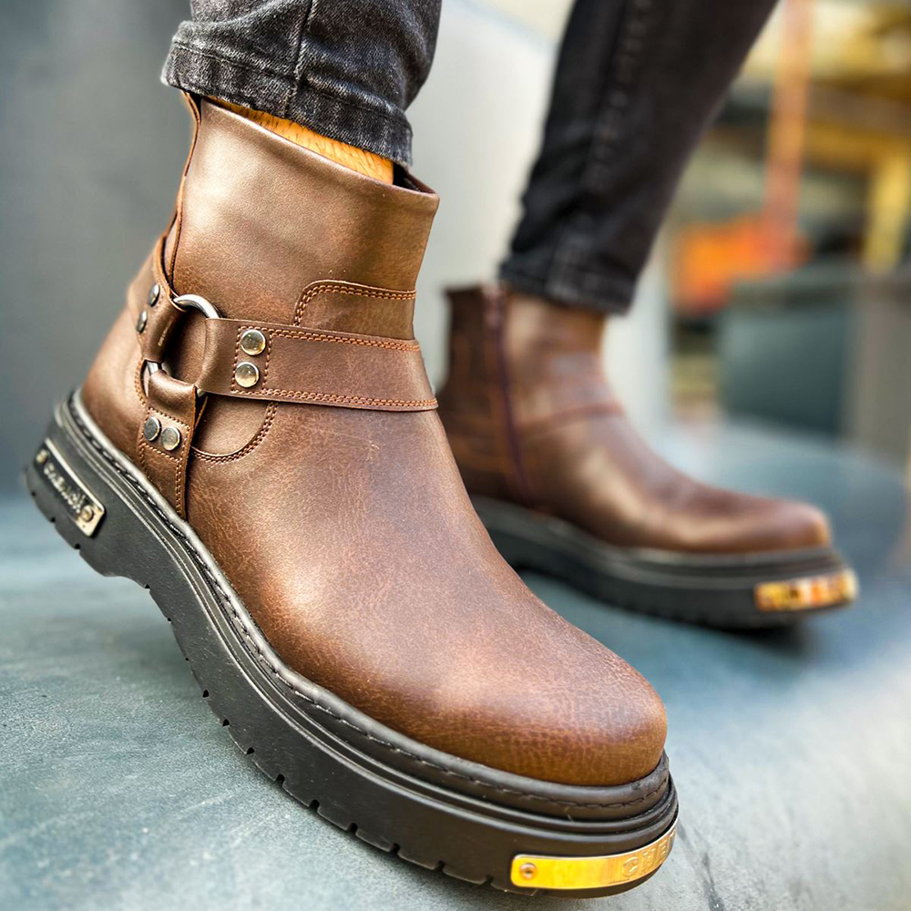 mens brown boots sale